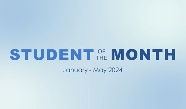 Student of the Month January-May 2024