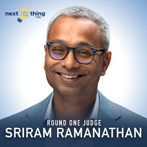 Sriram Ramanathan. Round One Judge