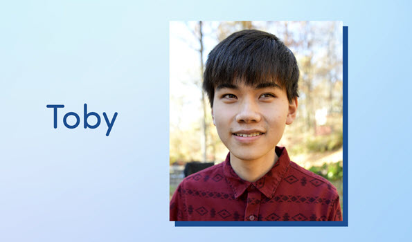 Meet Toby our March 2025 Student of the Month